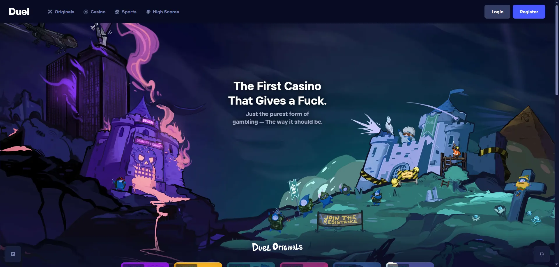 Duel Casino plataforma de juegos en línea segura y licenciada